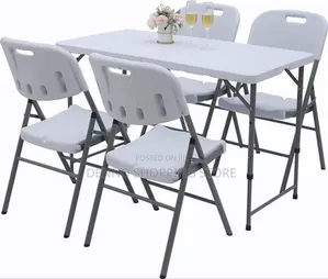 Meza Na Viti Vinne(4) Foldable Chairs