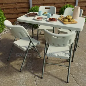 Meza Na Viti Vinne(4) Foldable Chairs