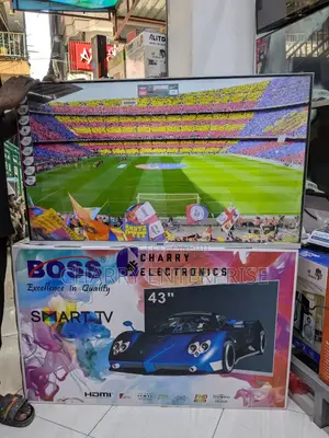 BOSS SMART FRAMELESS Tv *43 Inch *Full HD