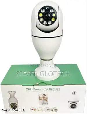 CCTV Bulb Camera PTZ Panorama Unaconnect Na Simu Pia