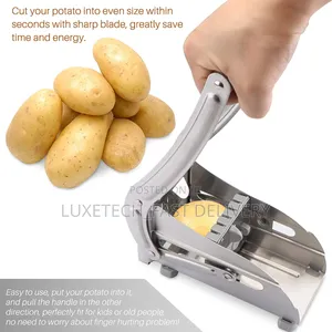 Versatile French Fry/Vegetable Cutter With 2 Blades
