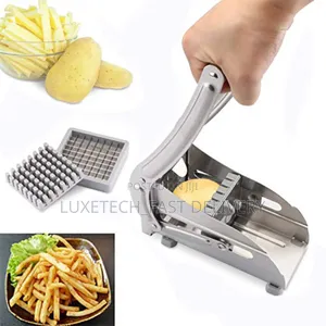 Versatile French Fry/Vegetable Cutter With 2 Blades