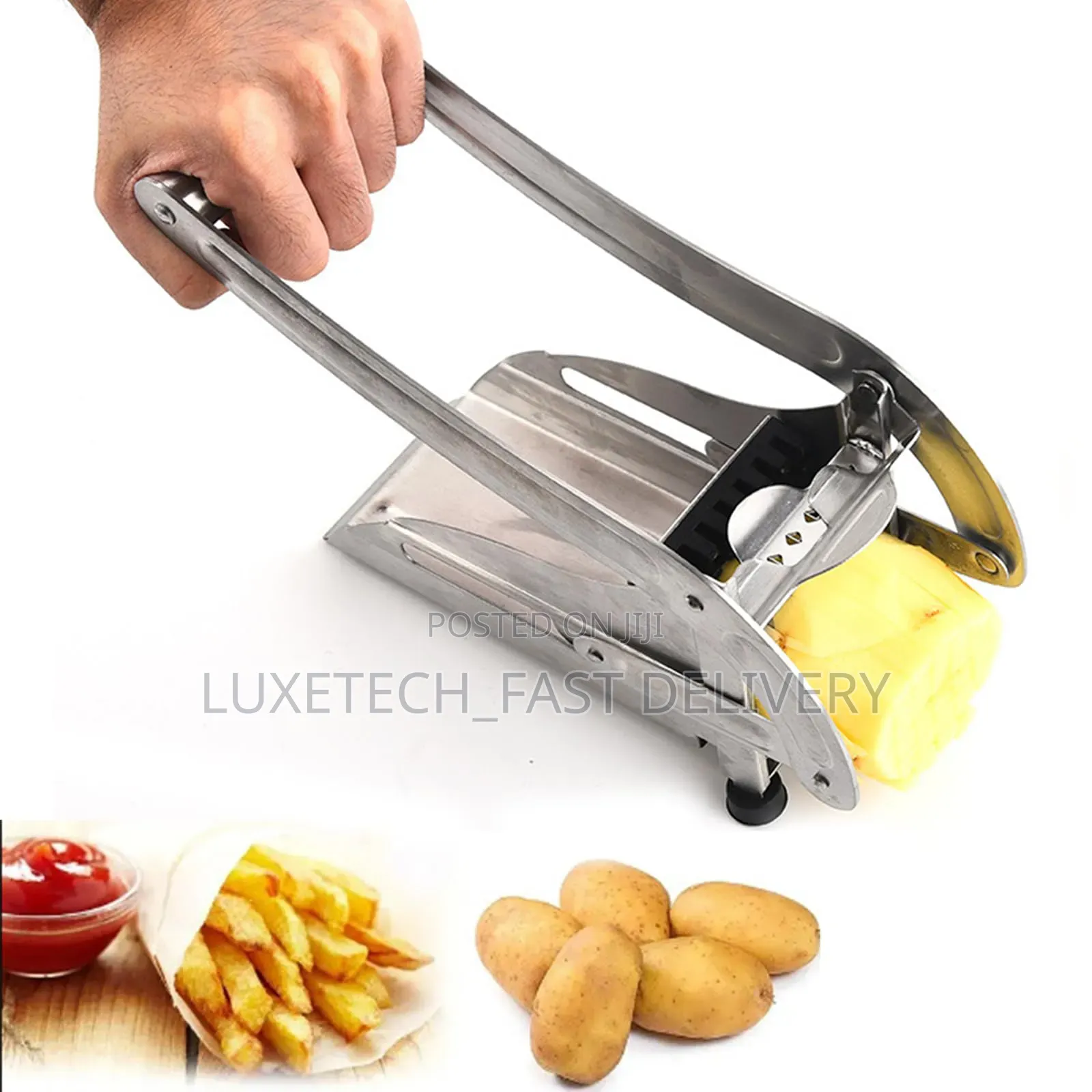 Portable Potato and Vegetable Cutter