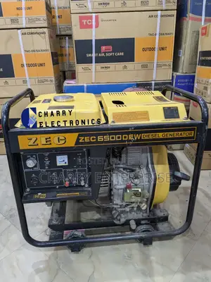 Original Zec Powerful DIESEL Generator Key Start 5.0/ 5.5kw