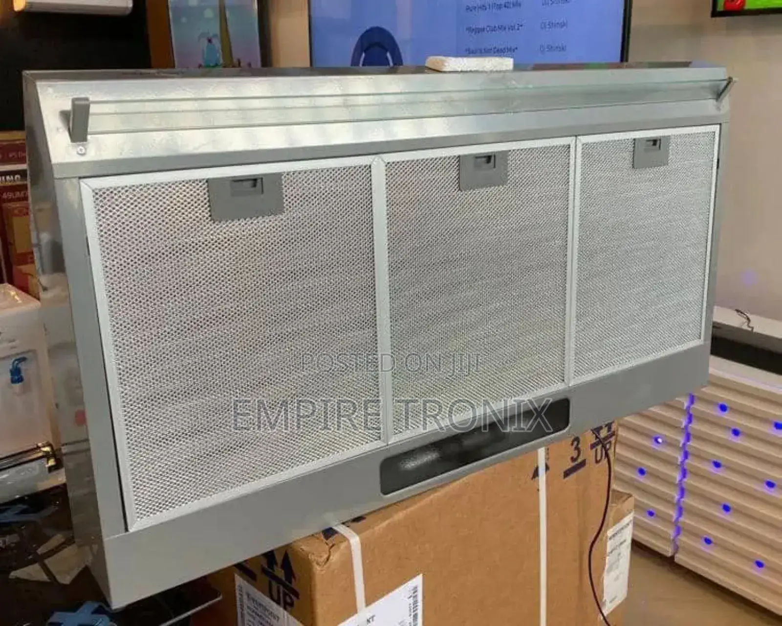 Westpoint Kitchen Hood Cooker 90cm 176W Silver, WEQ9517.PMS