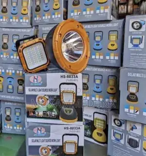 Rechargeable Touch With Solar Panel Charging