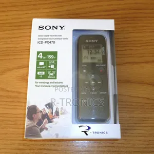Sony ICD-PX470 Digital Voice Recorder With USB