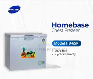 Homebase Chest Freezer Liter 200
