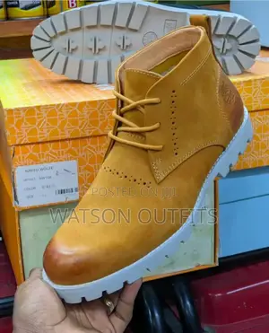 Buti Kali Na Mpya Za Timberland Za Ngozi