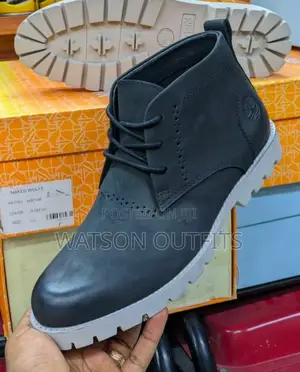 Buti Kali Na Mpya Za Timberland Za Ngozi