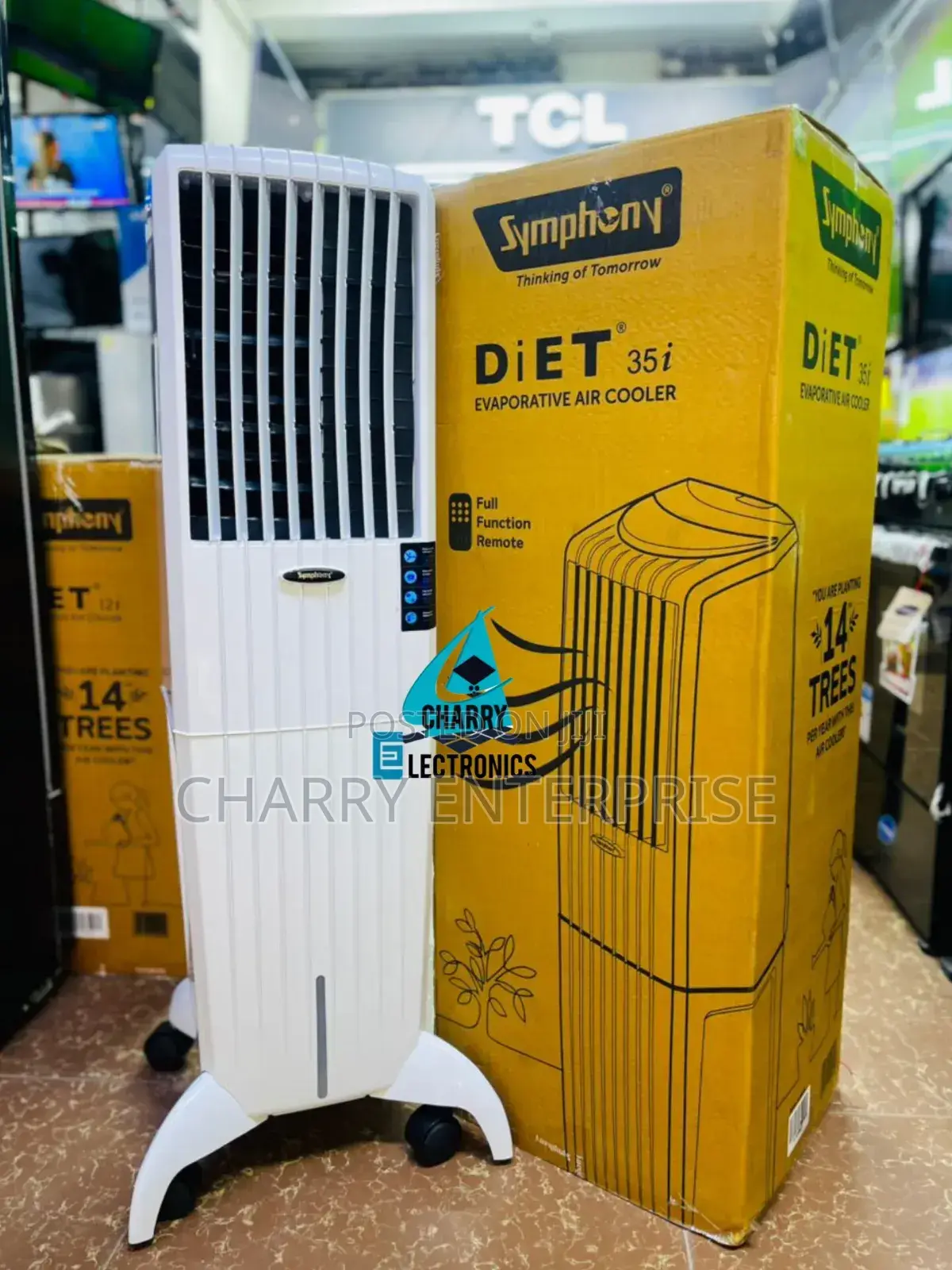 Diet Evaporative Air Cooler 35L Hi Ni Kwa Ajili Ya Afya Yako