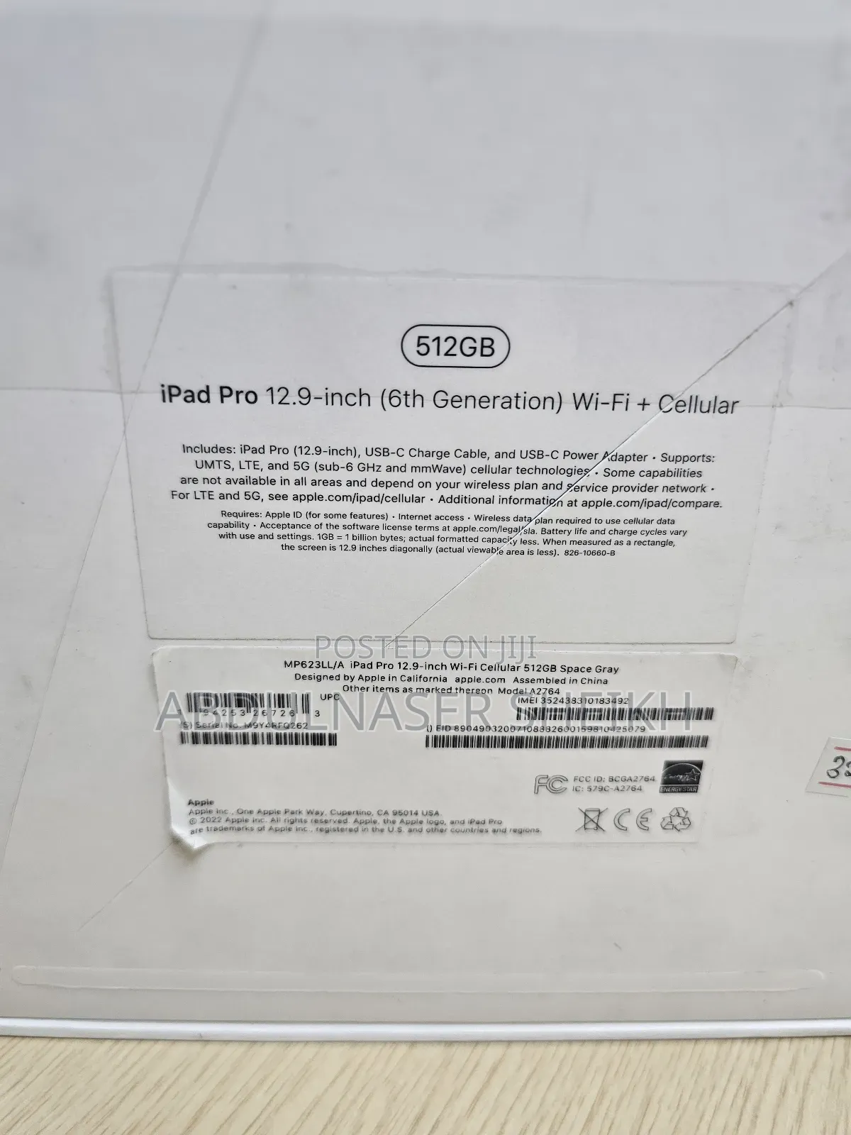 Apple iPad Pro 12.9 (2022) 512 GB Black