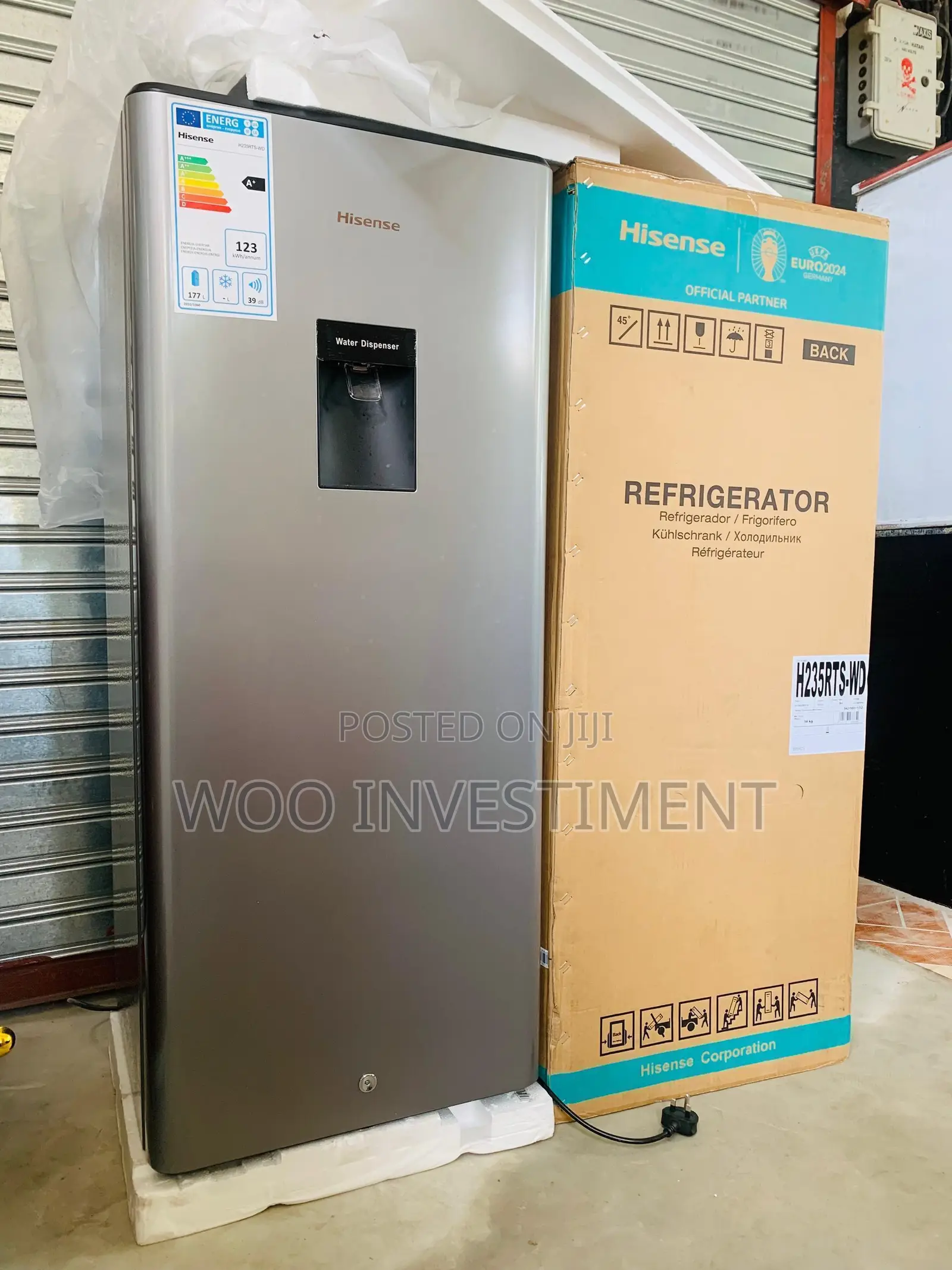 Hisense Refrigerator Mpya Full Box Litres 177.