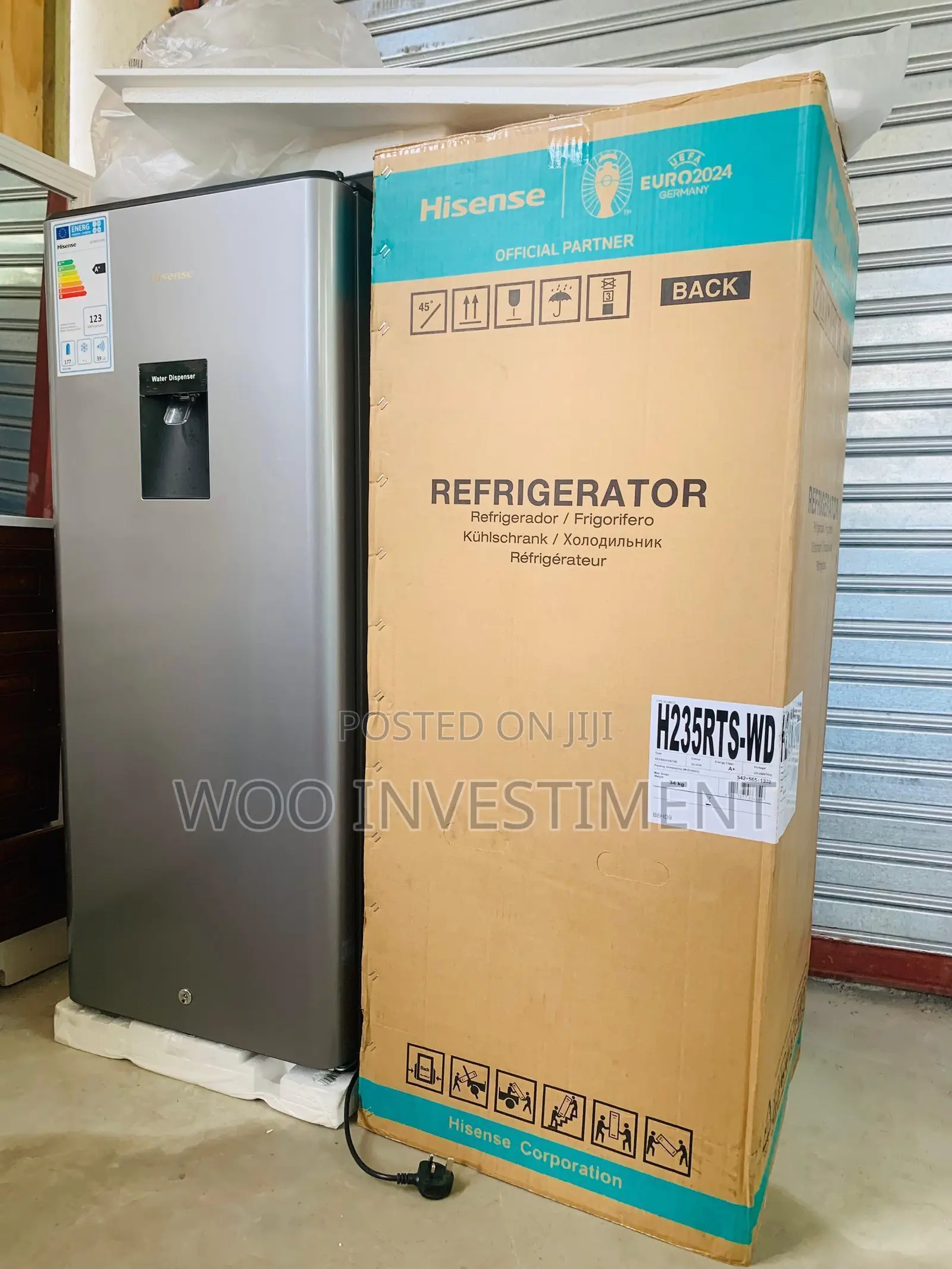 Hisense Refrigerator Mpya Full Box Litres 177.