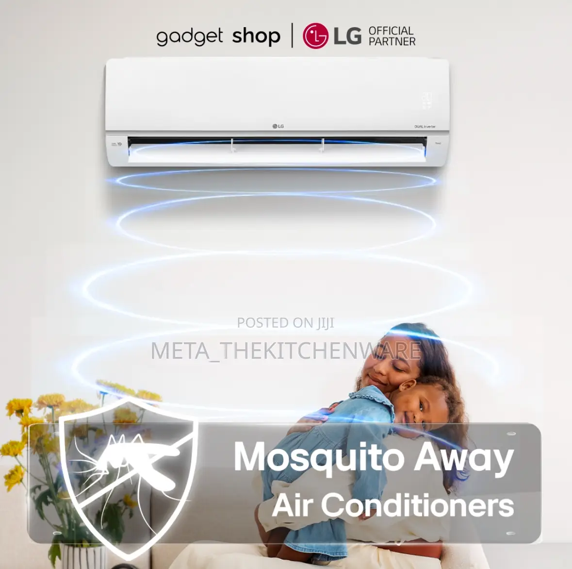LG Mosquito Away Air Conditioner 12000btu