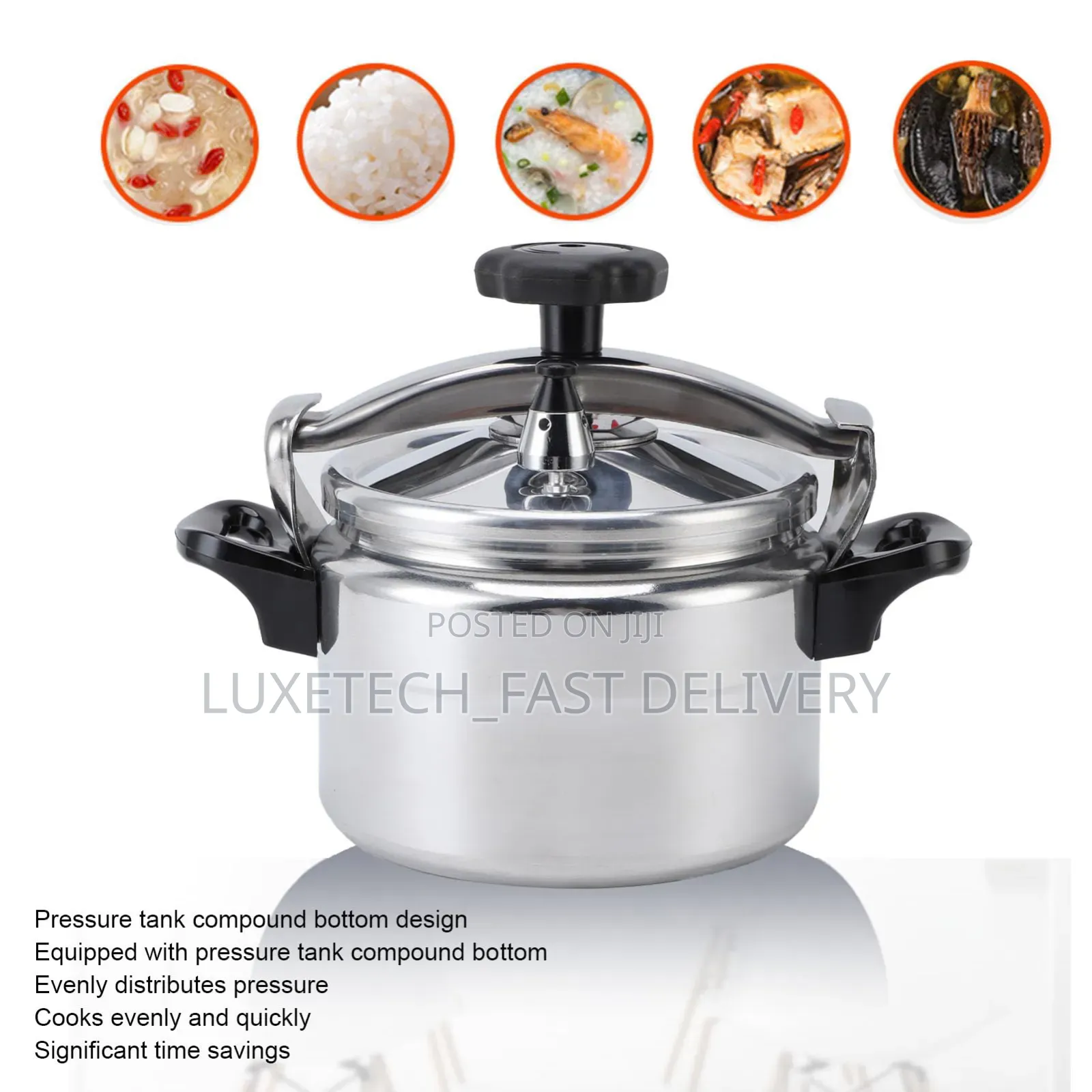Aluminium Pressure Cooker 5L