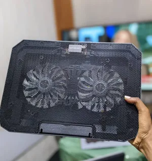 Ergonomic Laptop Cooling Pad | Dual Fan, Anti-Slip Design