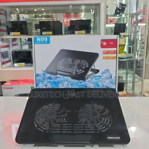 Heat Dissipation Adjustable Notebook Dual Fan Cooler