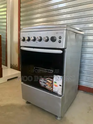 Jiko Boss Cooker Gas 3 Umeme1 Oven Mpya Kabisa