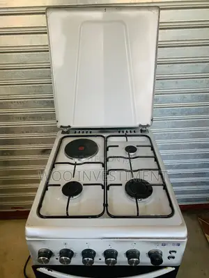 Jiko Boss Cooker Gas 3 Umeme1 Oven Mpya Kabisa