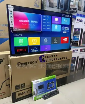 PINETECH FRAMELESS Smart TV 32 Inch Full HD