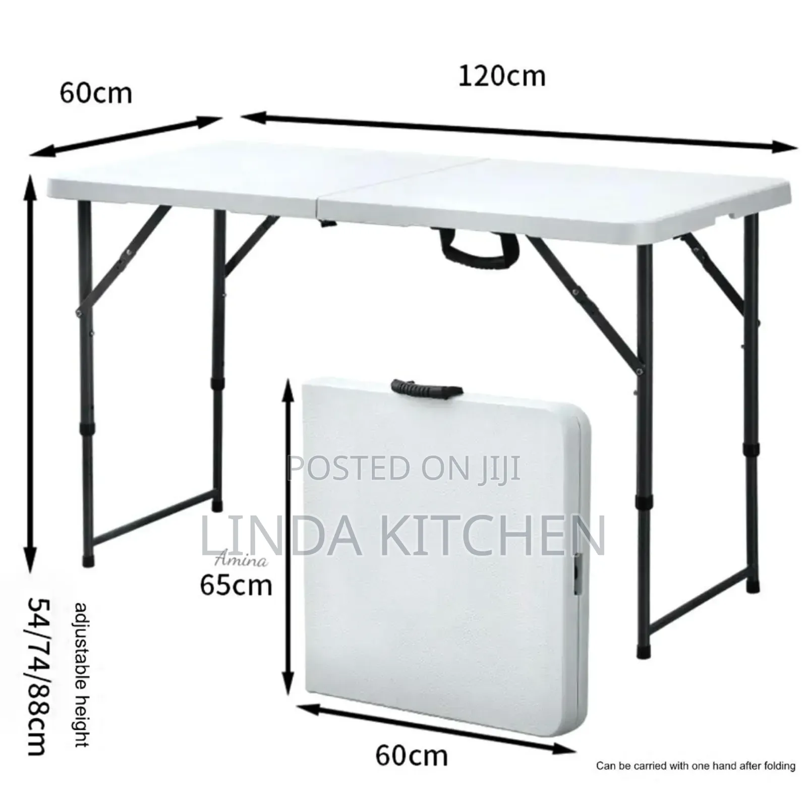 Portable Table, Adjastable Height 150cm