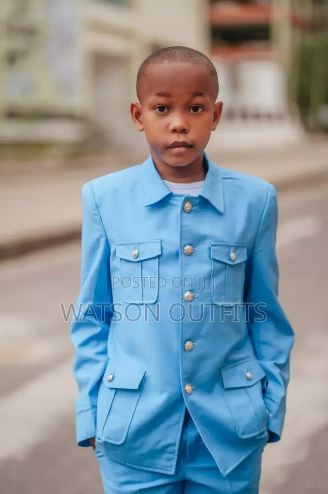 Kaunda/Safari Suits Za Watoto Mpya Na Original