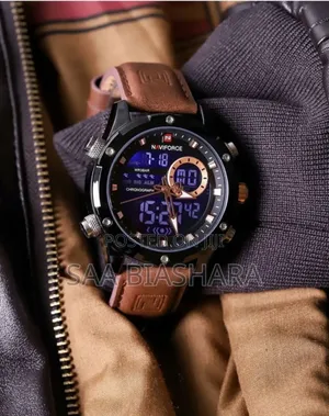 Naviforce Classic Watch Wr3bar Black Case 1010