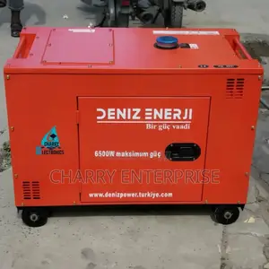 Deniz Enerji Diesel Silent Generator From Turkey 6.5kv 3phas