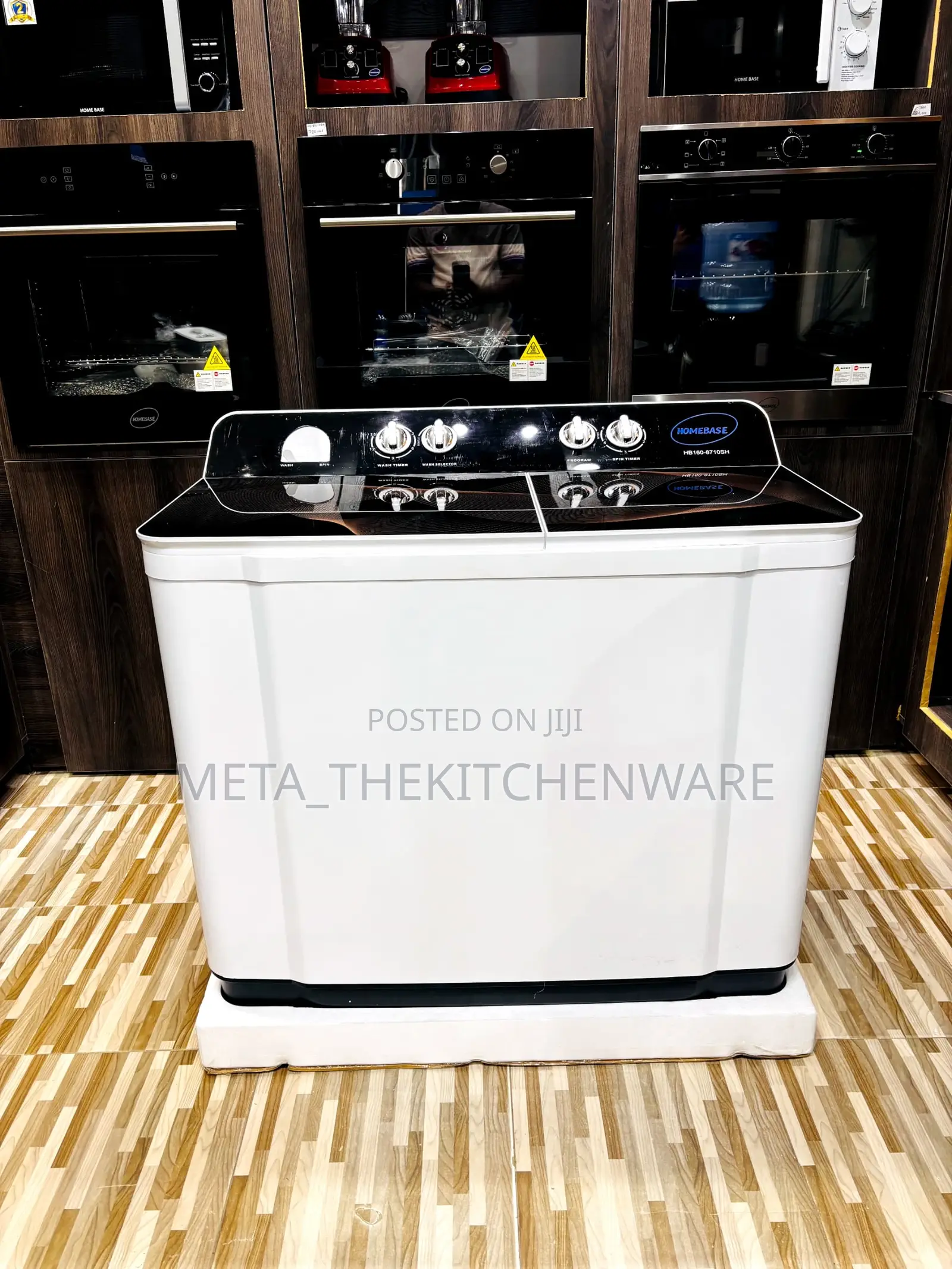 Homebase Manual Twin Tub Washing Machine 8kg