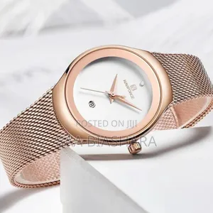 Navi for Ladies Stainless Steel Rose Gold