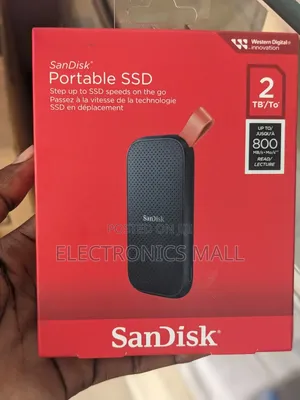 Sandisk Portable SSD 2tb External Drive