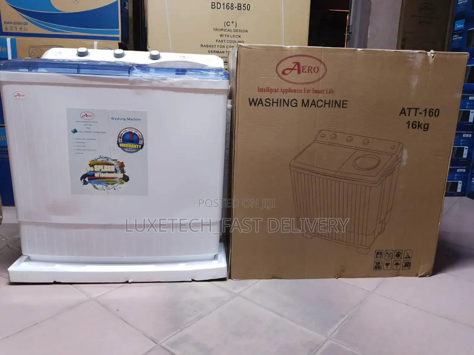 Aero Washing Machine 16kg Twin Tub