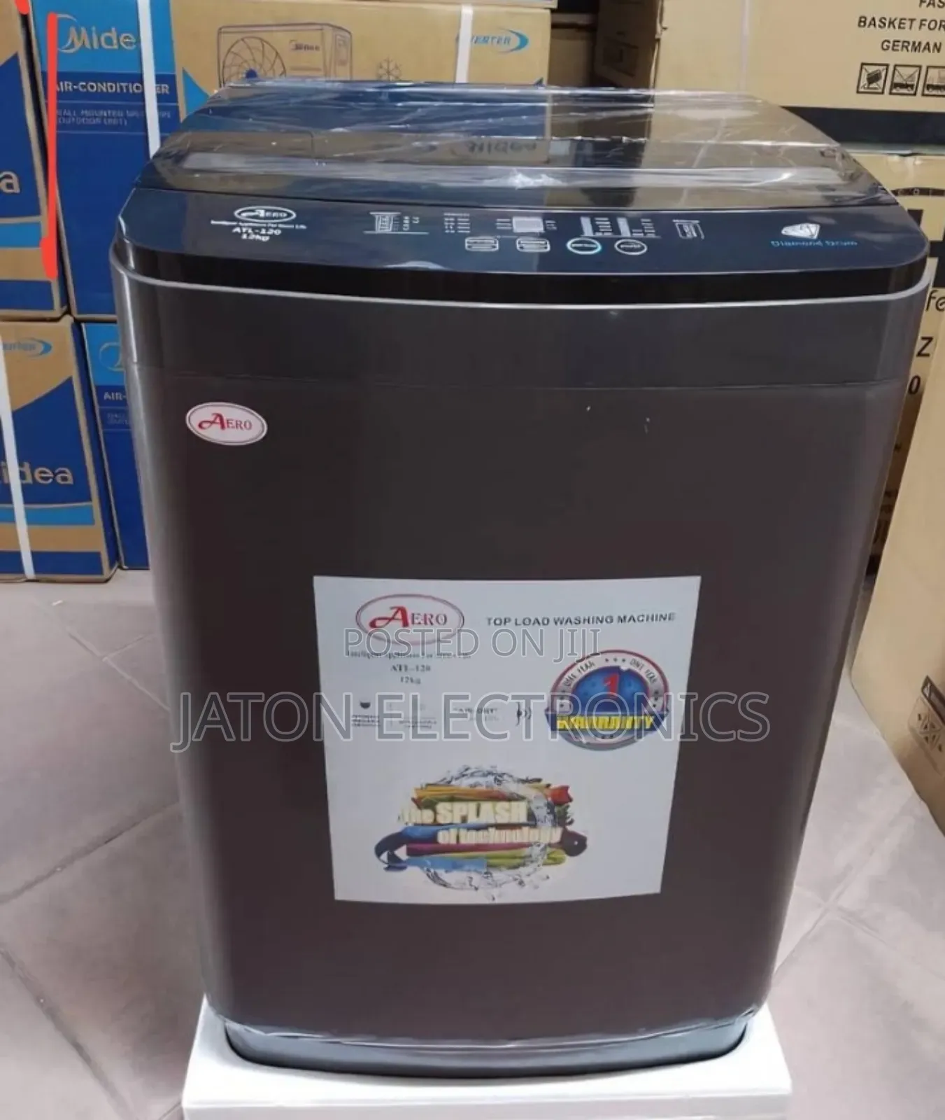 *Aero Top Load Washing Machine Kg 12* *Model ATL-120