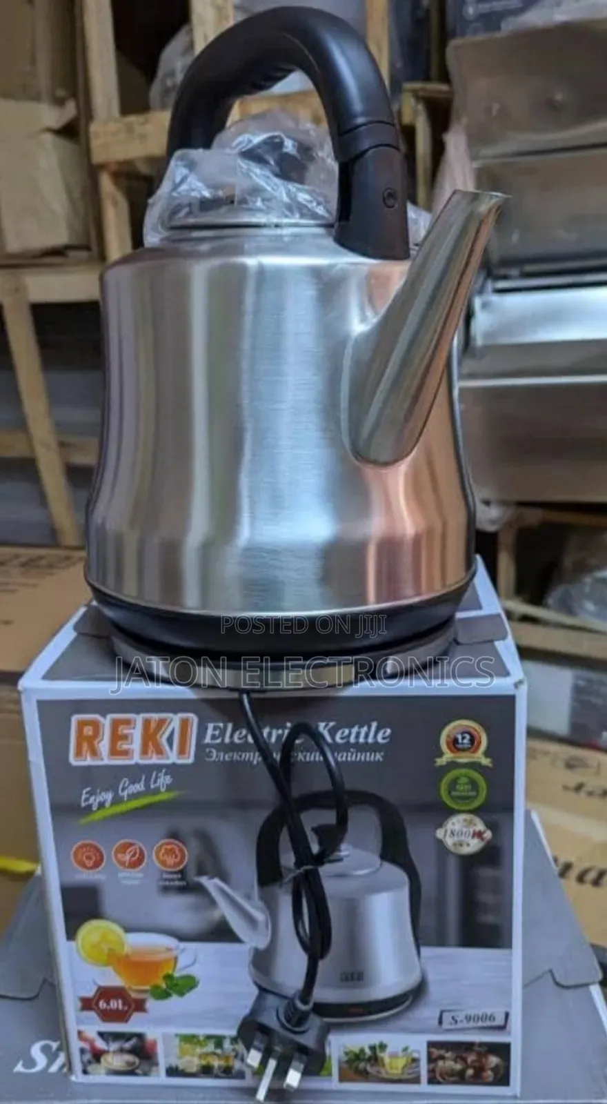 REKI Electric Kettle 6L