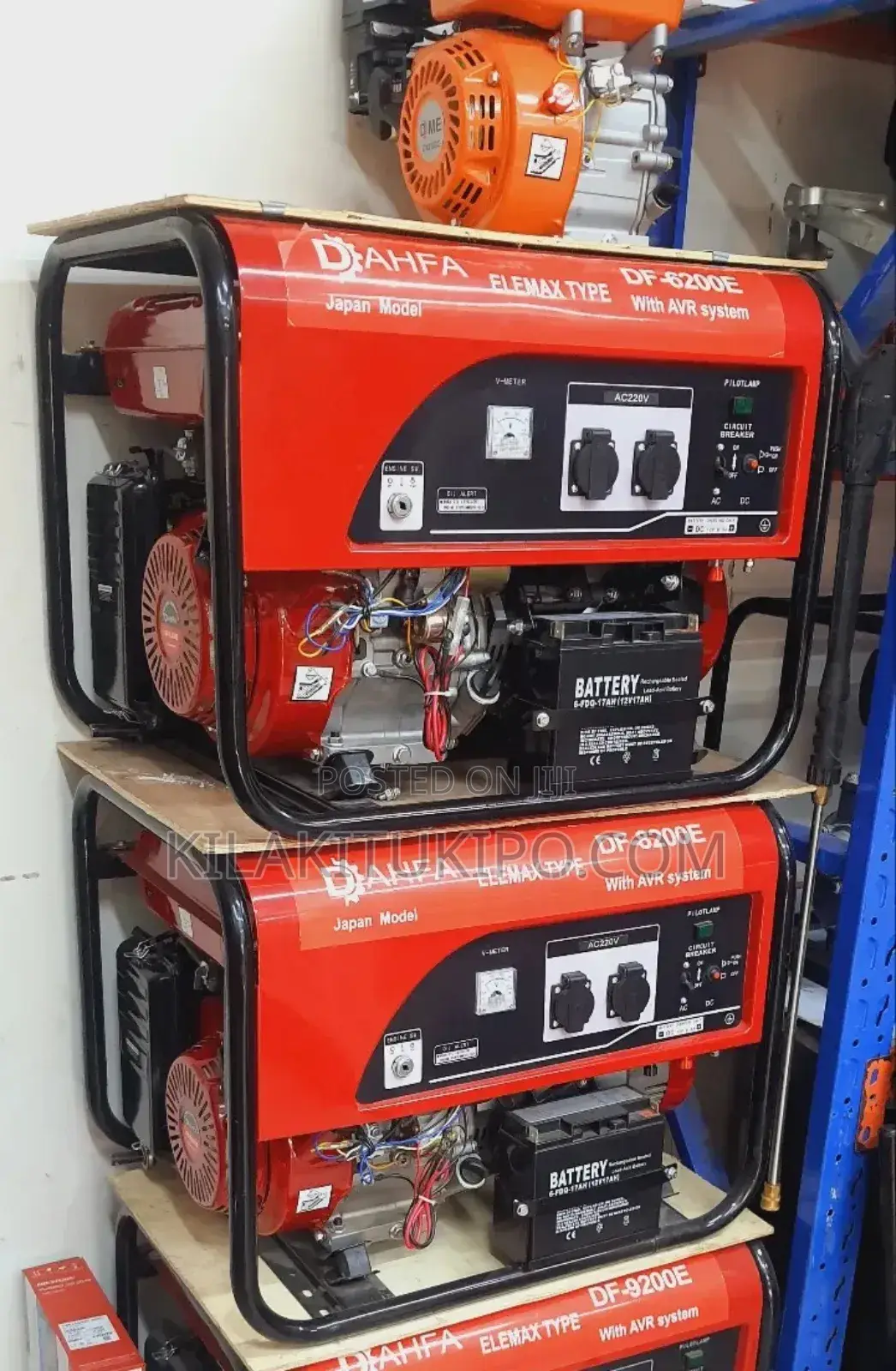 Dahfa Generator Build in Avr 8kva