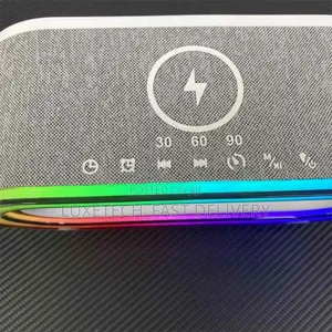 3 in 1 Multifunctional Wireless Charger Alarm Clock Speaker