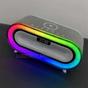 Intelligent Portable Speaker Wireless Charger, Alarm Clock