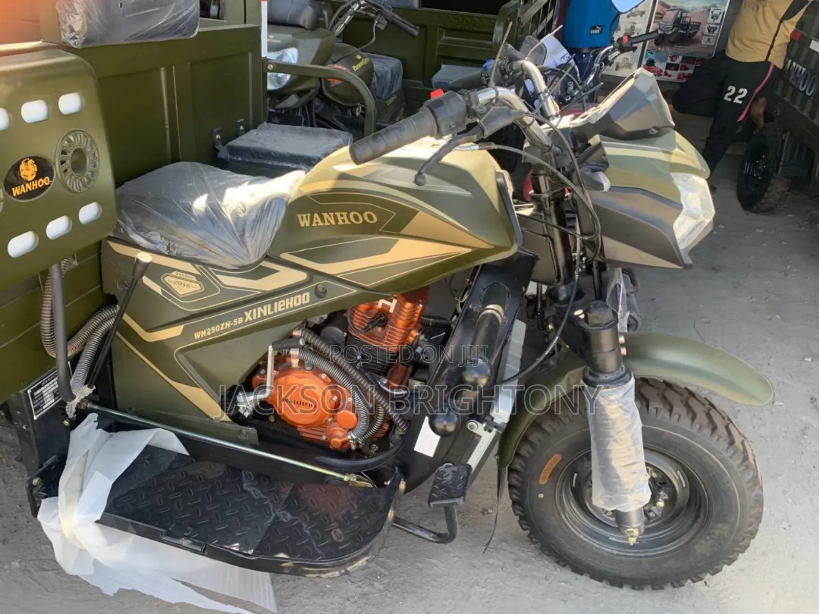 New Motorcycle 2025 Green
