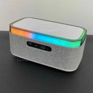 Portable Mini Speaker With Wireless Charging