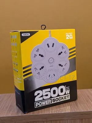 Power Socket 2500W With PD Fast Charging