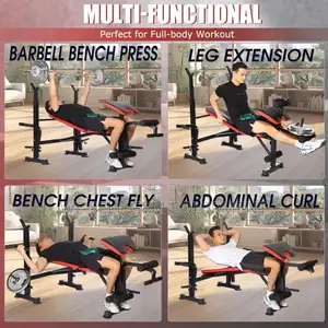 Bench 50kg Weight Complete Set