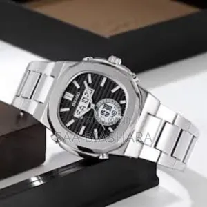 Skmei Analog and Digital Silver and Black 2