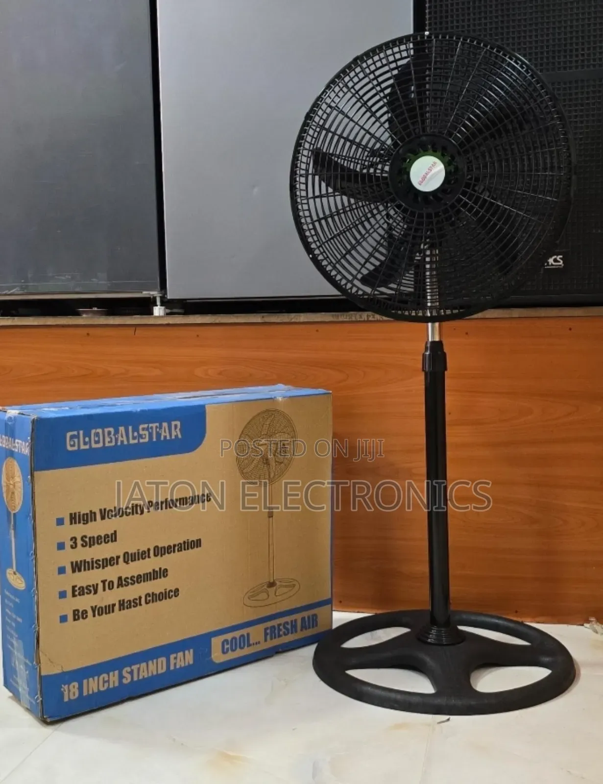 Globalstar Stand Fan 18 Size