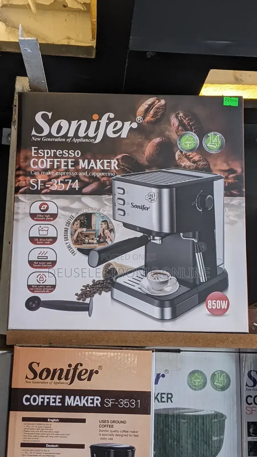 Coffee Maker Machine 15L