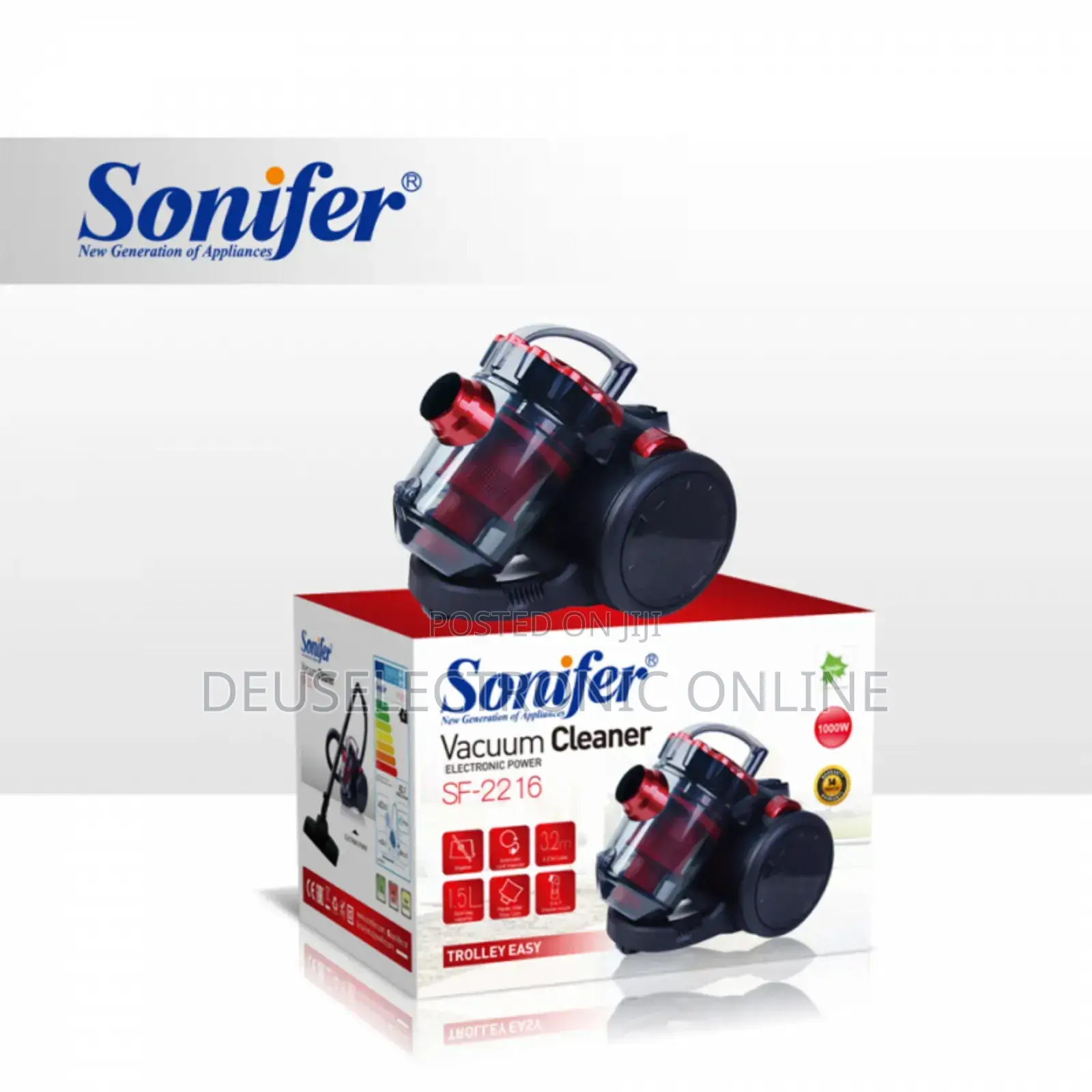 Electric Power Vacuum Cleaner 1.5L