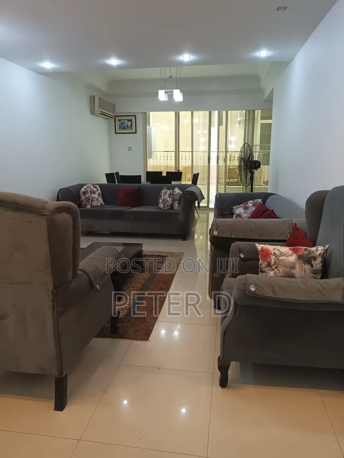 Furnished 3bdrm Apartment in Upanga West for rent