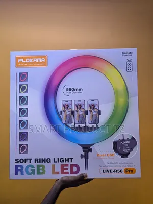 Plokama Soft Ring Light RBG LED Live -R56 Pro