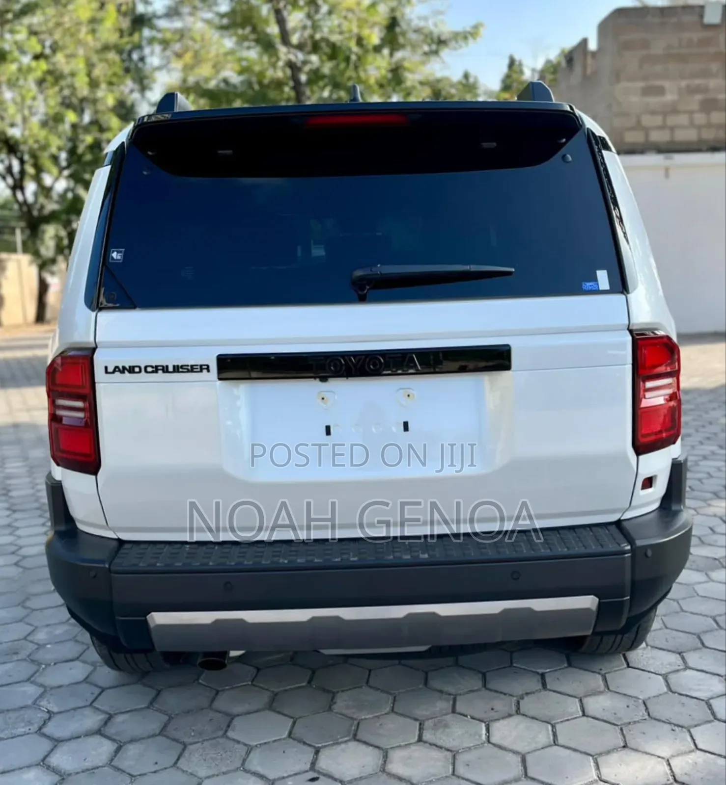 New Toyota Land Cruiser Prado 2024 White