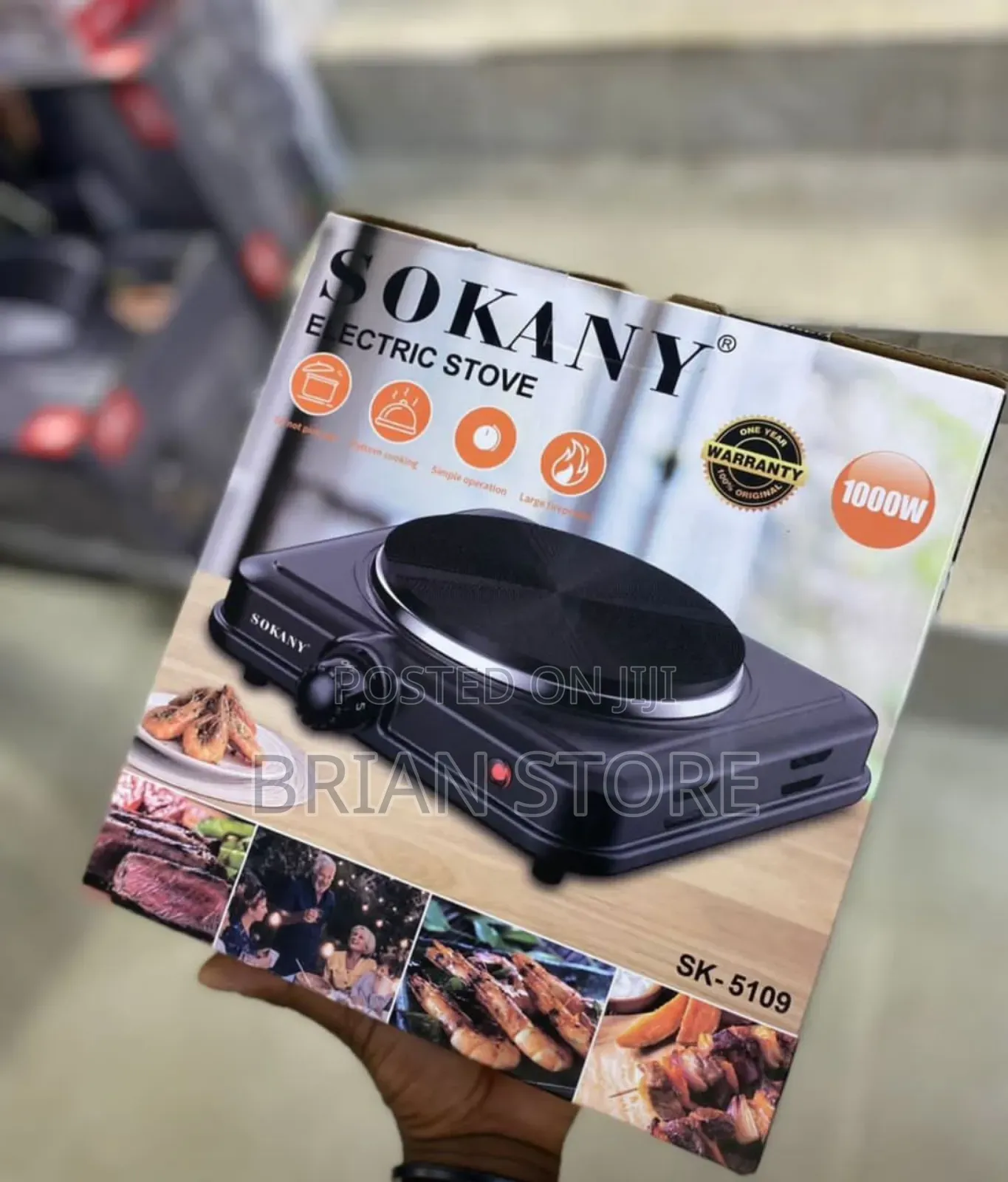 Sokany Electric Cooker 1 Plate